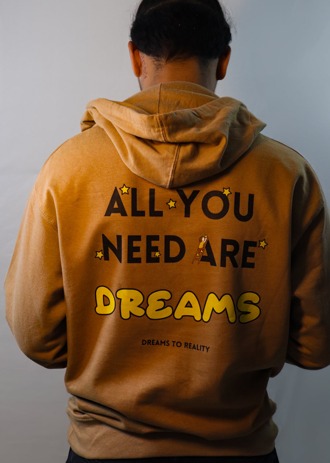 ALL YOU NEED ARE DREAMS HOODIE - SANDSTONE